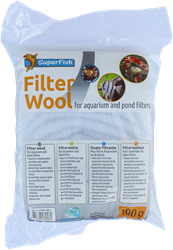 Superfish Filterwatten 100 gram wit 