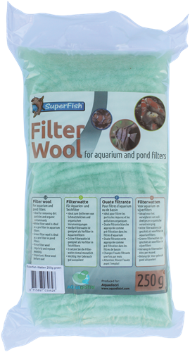 Filterwatten 250 gram groen (grof)