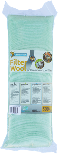 Filterwatten 500 gram groen (grof)