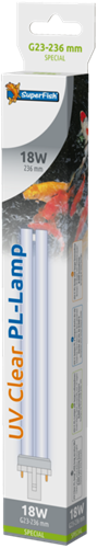 Vervanglamp UVC PL 18 Watt / G23 fitting-2