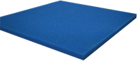 Filtermat / filterfoam 50x50x2 cm - middel