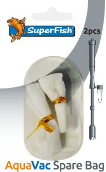 Superfish AquaVac vervangingszakje (2 stuks)