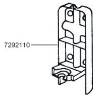 Eheim achterwand voor Eheim Binnenfilter Pick Up 60