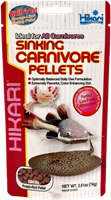 Hikari Sinking Carnivore pellets - 74 gram 