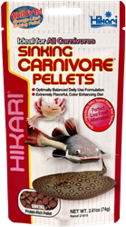 Hikari Sinking Carnivore pellets - 74 gram 