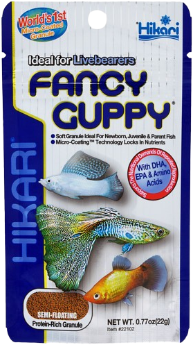 Hikari Fancy Guppy - 22 gram