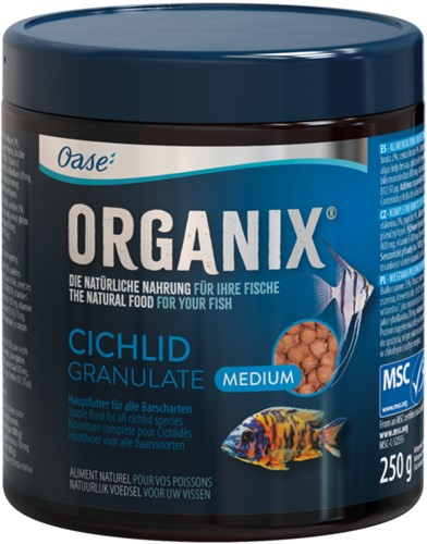 ORGANIX Cichlid Granulate M 550 ml 