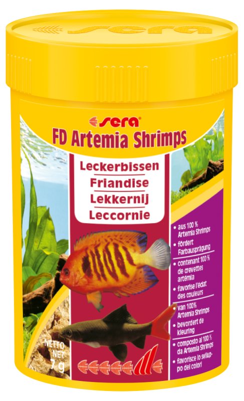 Sera FD Artemia Shrimps 250 ml