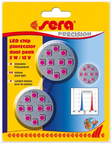 Sera LED chip plantcolor dual peak