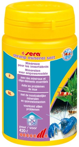 Sera shrimps mineral salt - 105 gr