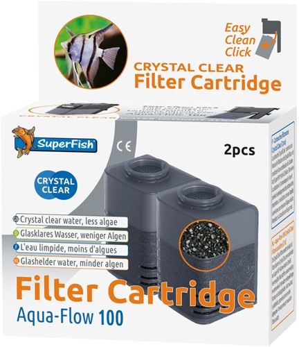 Superfish Aqua-Flow 100/150 Crystal cartridge