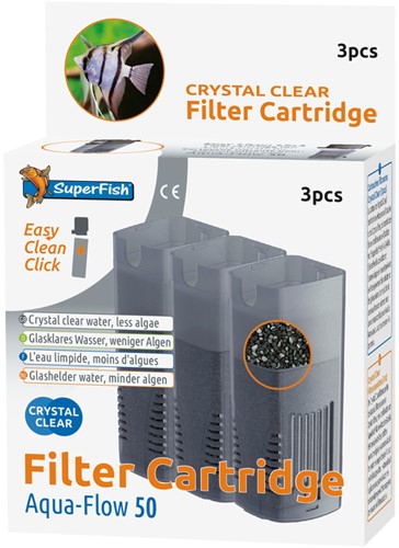 Superfish Aqua-Flow 50 Crystal cartridge