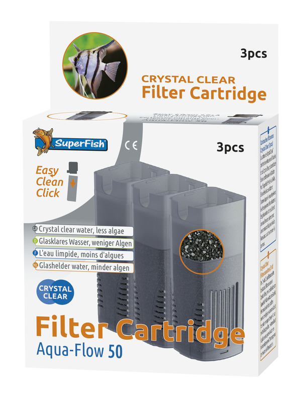 Superfish Aqua-Flow 50 Crystal cartridge