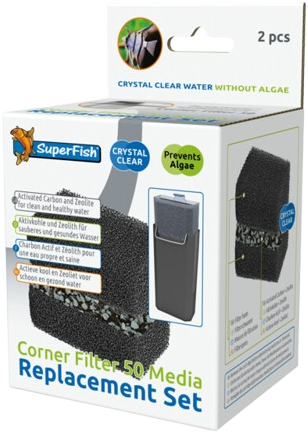 Superfish Corner Filter 50 media vervangset