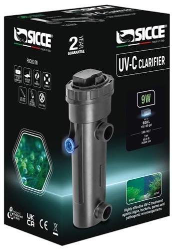 Sicce UVC Clarifier 9 watt-2