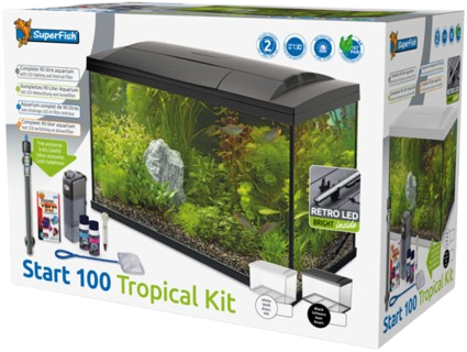Superfish Start 150 tropical aquarium zwart-2