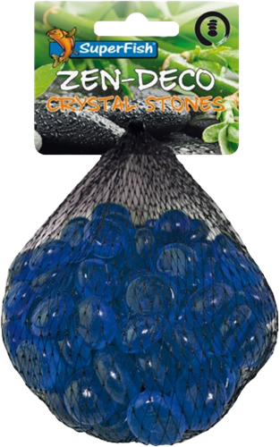 Zen Deco Crystal Stones blauw