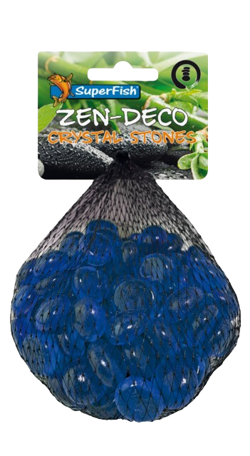 Zen Deco Crystal Stones blauw