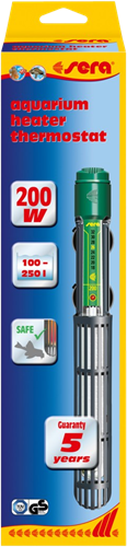 Sera aquarium-regelverwarming 200 W