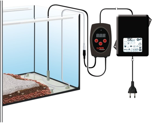 Sera soil heating set