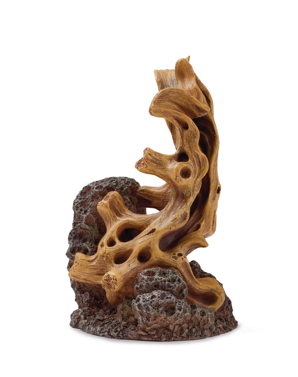 BiOrb Hout op steen