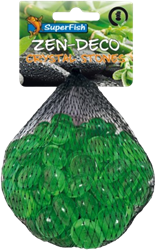 Superfish Zen Crystal stones groen
